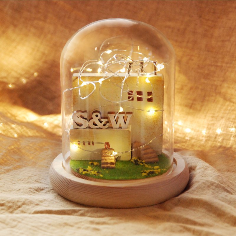 城堡小夜灯-定制化 - 灯具/灯饰 - 玻璃 黄色