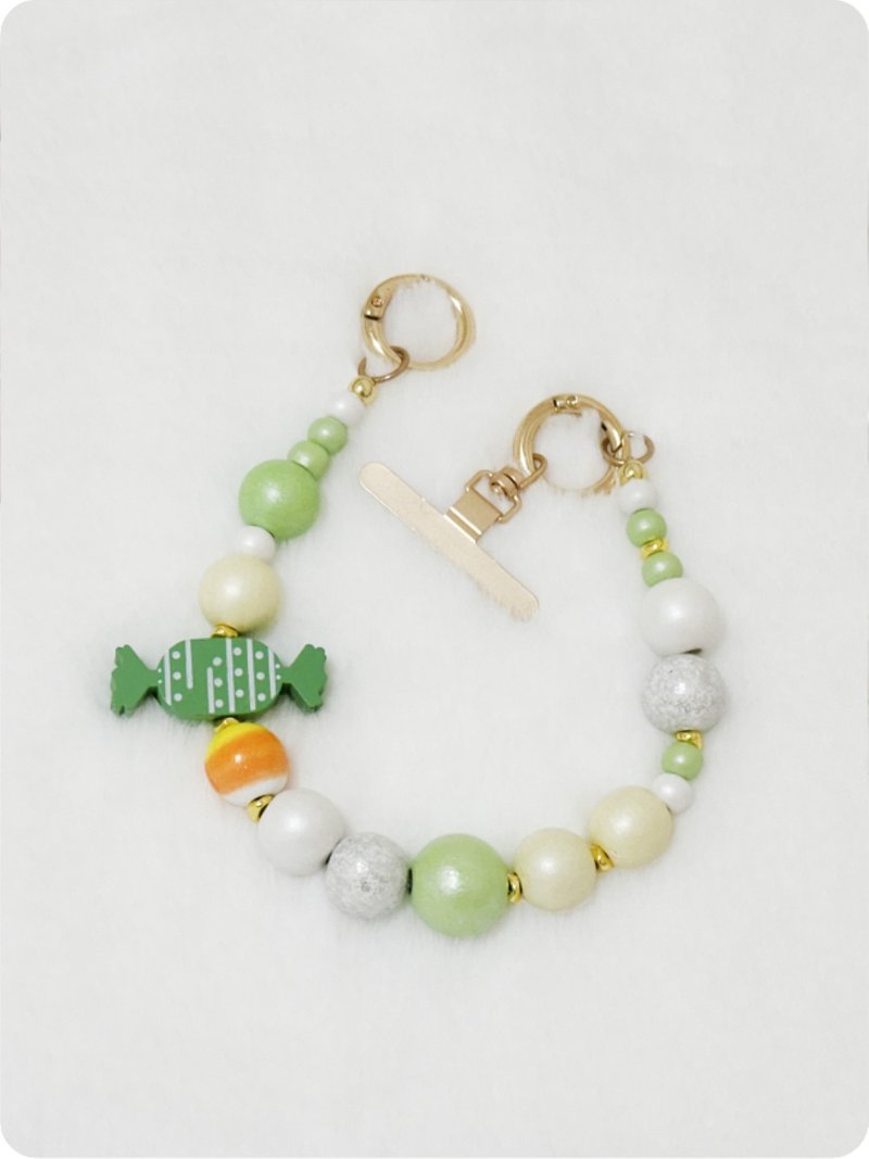 甜在心泡泡 长链组 - 手机配件 - 木头 