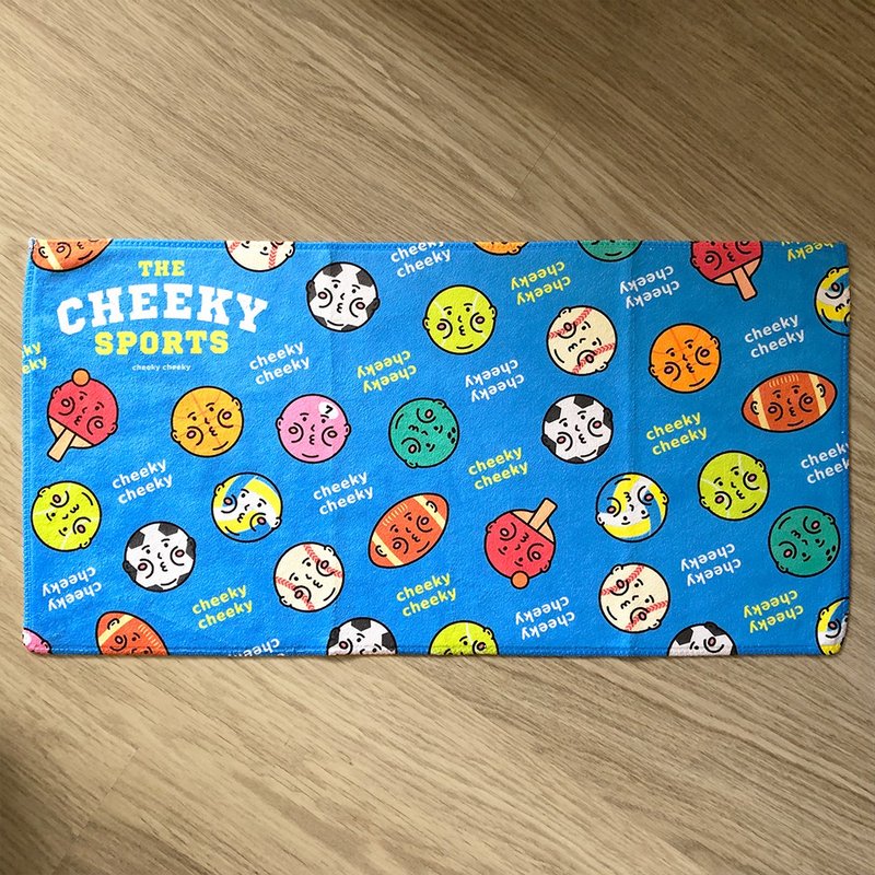 cheeky cheeky 厚面子 THE CHEEKY SPORTS 运动系列 运动毛巾 - 毛巾浴巾 - 塑料 白色