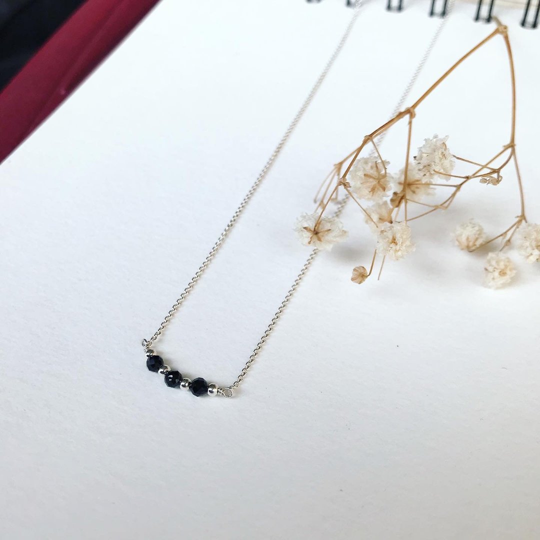 小矿工系列项链/纯银项链/Màn工 - 项链 - 纯银 银色