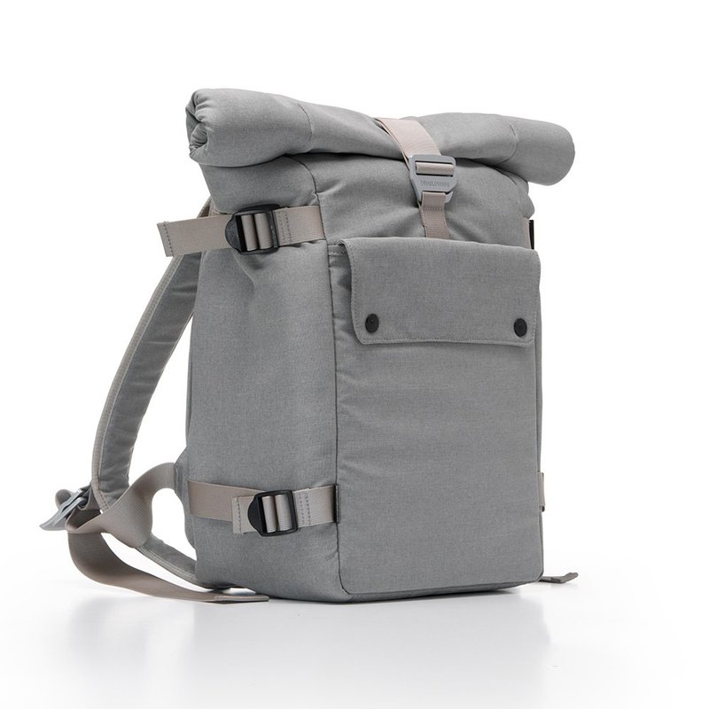 Bluelounge 背囊 - 银灰色  可收纳 17寸 笔电 - 后背包/双肩包 - 其他人造纤维 灰色