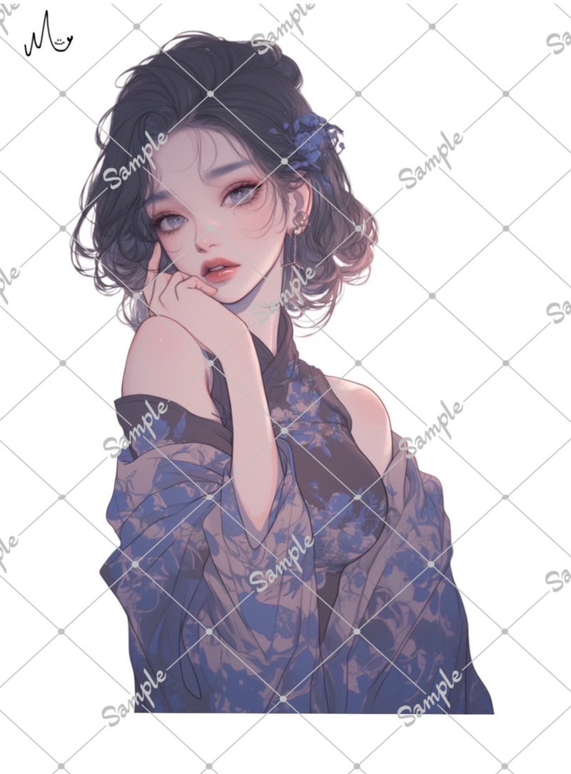 原创人物贴纸 - 贴纸 - 纸 
