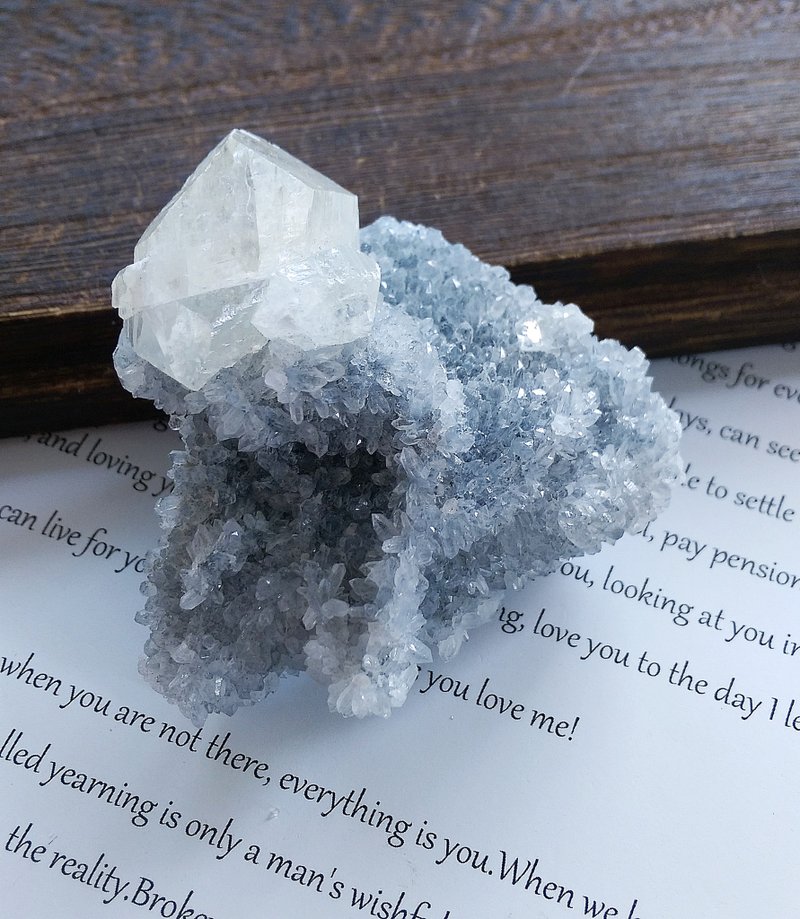 Calcite 湖北产地 方解石 水晶共生矿 天然矿石 原矿 - 摆饰 - 其他材质 