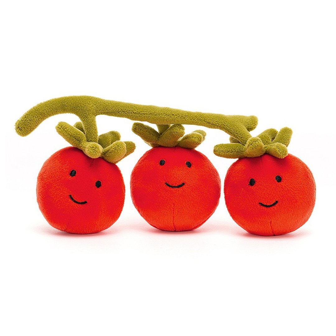 Vivacious Vegetable Tomato 迷人番茄三兄弟 约21厘米 - 玩偶/公仔 - 聚酯纤维 红色
