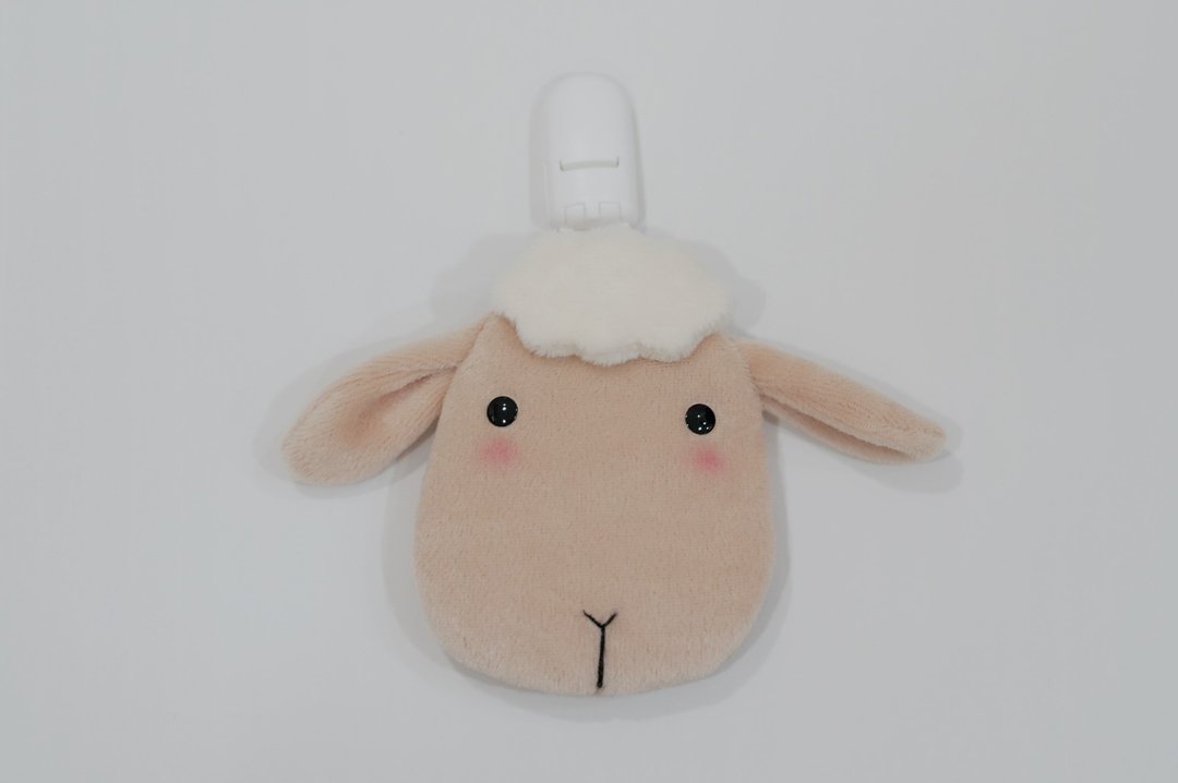 Bucute羊羊护身符.御守套/宝宝专用/手工制作/弥月礼物 - 满月礼盒 - 聚酯纤维 白色