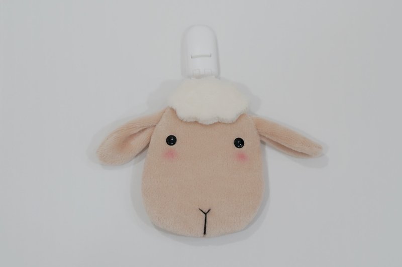 Bucute羊羊护身符.御守套/宝宝专用/手工制作/弥月礼物 - 满月礼盒 - 聚酯纤维 白色