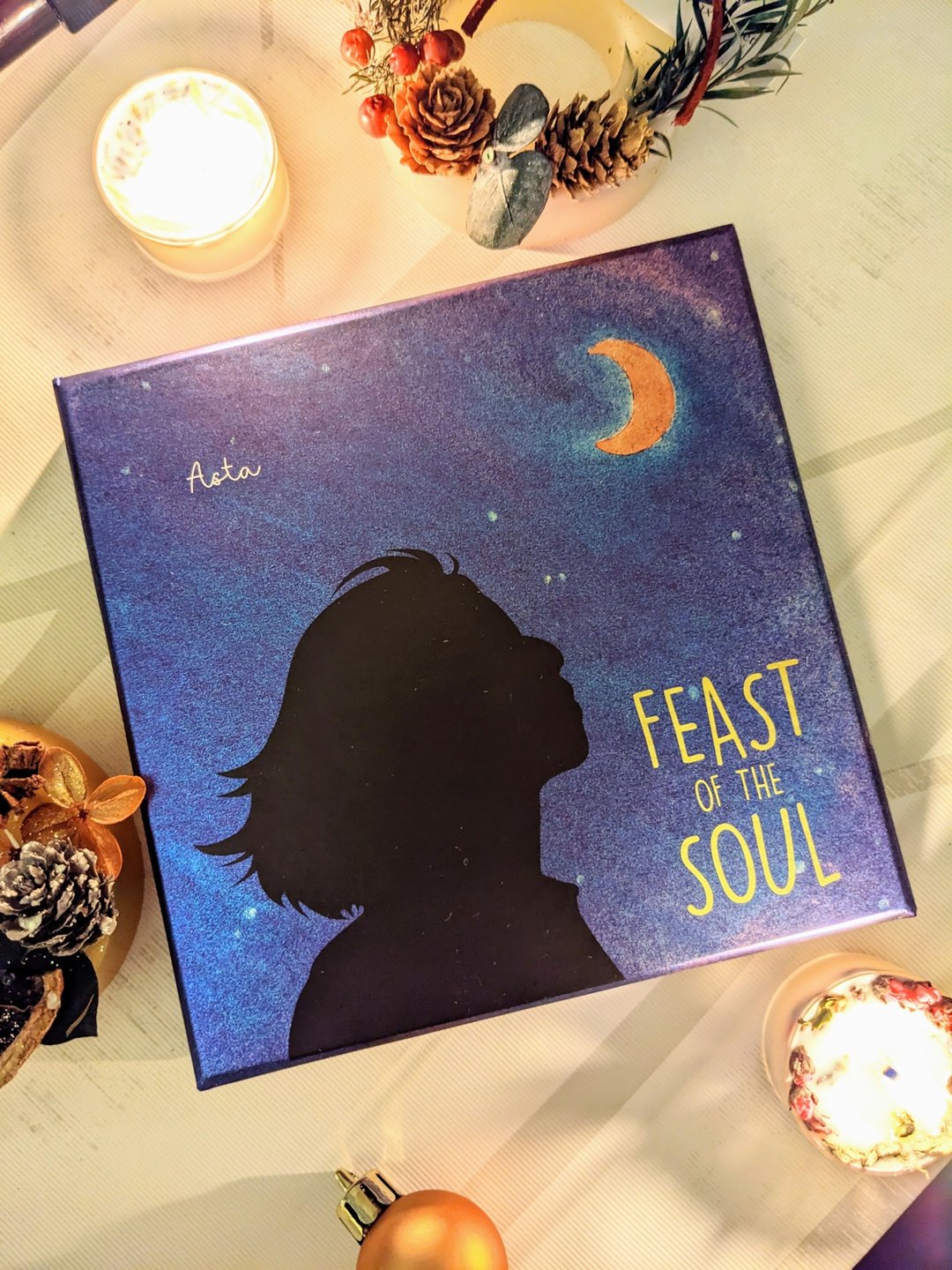 Asta - Feast of the Soul 首张长笛唱作专辑 附亲笔签名 - 音乐专辑 - 其他材质 蓝色