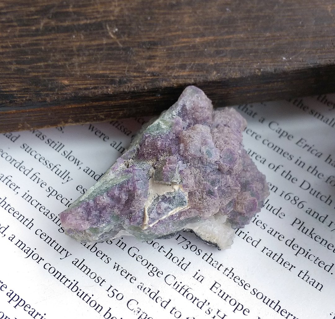 Fluorite 内蒙产地  紫绿色双色萤石  天然矿石 原矿 - 摆饰 - 其他材质 