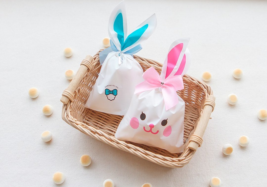 生日分享礼 微笑兔子  小馒头饼干   2色可选 活动礼赠品 礼物 - 零食/点心 - 新鲜食材 多色