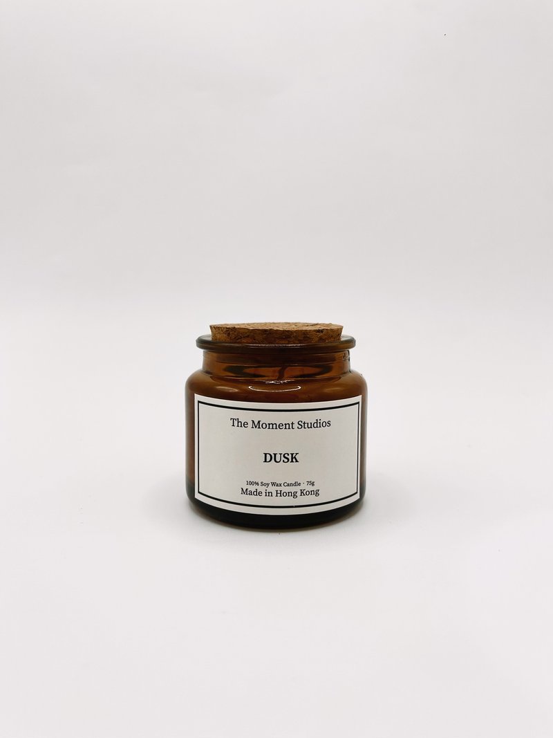 【香港手工制】NO.5 Dusk Candle 75G - 蜡烛/烛台 - 玻璃 
