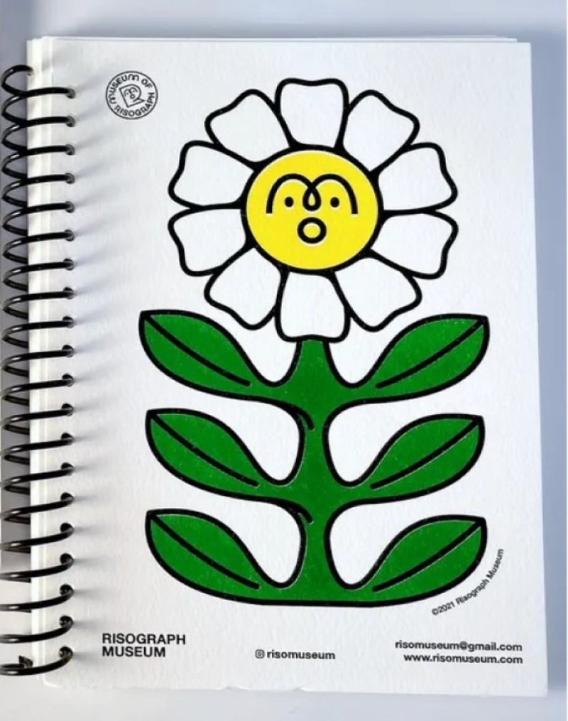 Risograph Museum  花花线圈笔记本  Risograph Museum Notebooks - 笔记本/手帐 - 纸 白色