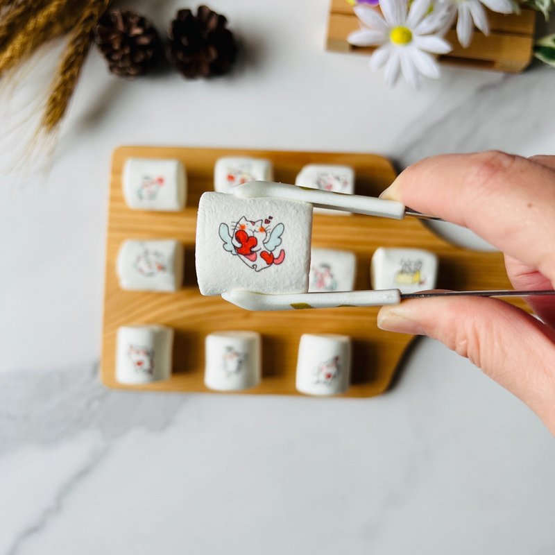 爱神喵喵棉花糖 (10颗) - 零食/点心 - 新鲜食材 