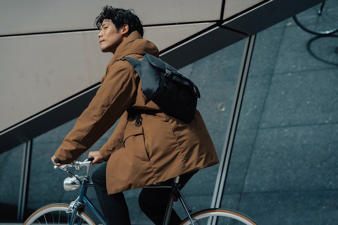 Scout 探索者邮差包 单车包 快扣 侧斜背包 都市 男女 迷途系列 - 侧背包/斜挎包 - 尼龙 黑色
