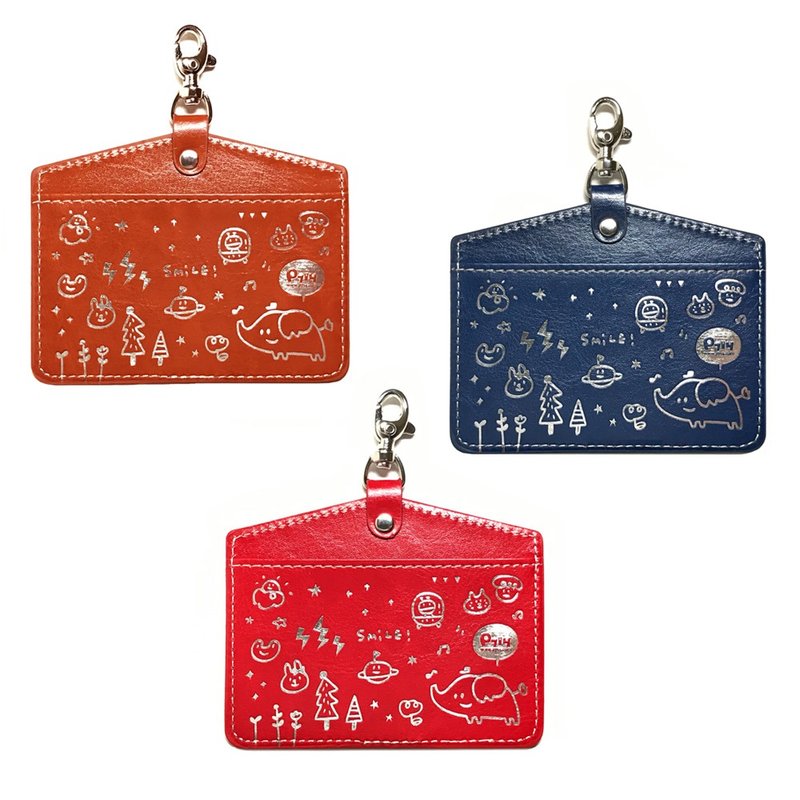 【1+1优惠组】Smile票卡夹 - 证件套/卡套 - 人造皮革 多色