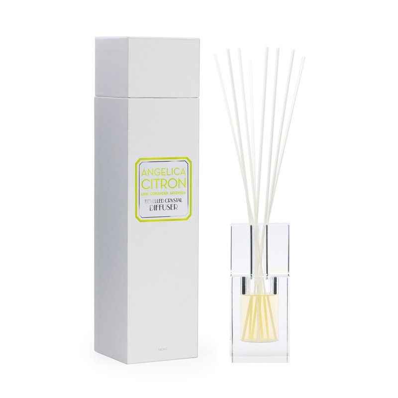 Abode Aroma 水晶家居香薰座 140ml 当归香橼 - 香薰/精油/线香 - 精油 白色