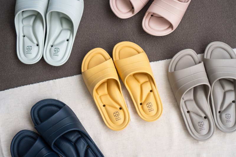 除旧布新 三双优惠组【雪糕拖】室内拖 气垫 - 拖鞋 - 其他材质 多色