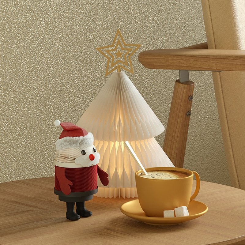 圣诞童话摇摇小伙伴 圣诞老人 - 摆饰 - 纸 红色