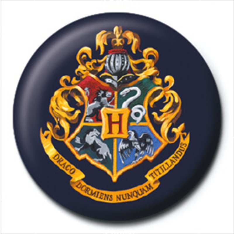 【哈利波特】霍格华兹校徽 -英国进口徽章(Hogwarts Crest) - 胸针 - 其他材质 多色