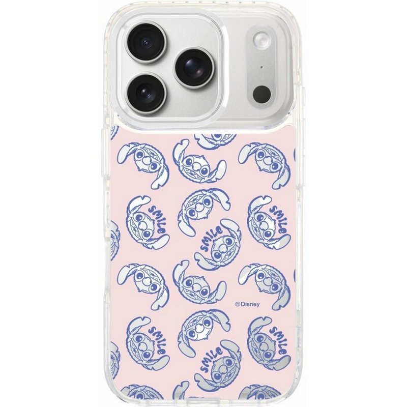 迪士尼  史迪奇图案 iPhone17 Pro 透明/磁吸磁换式手机殻 - 手机壳/手机套 - 塑料 多色