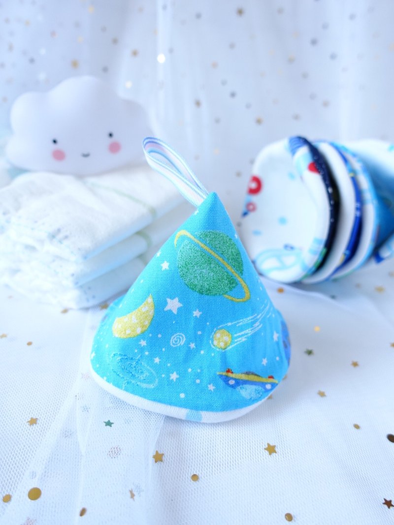 男宝宝换片防尿隔尿保护套 太空世界 浅蓝色 - 其他 - 棉．麻 