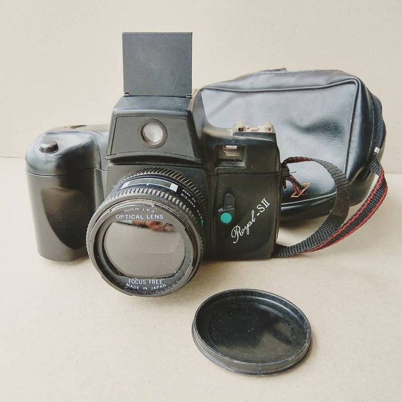 日本ROYAL-S2底片古董相机 - 相机 - 其他材质 黑色
