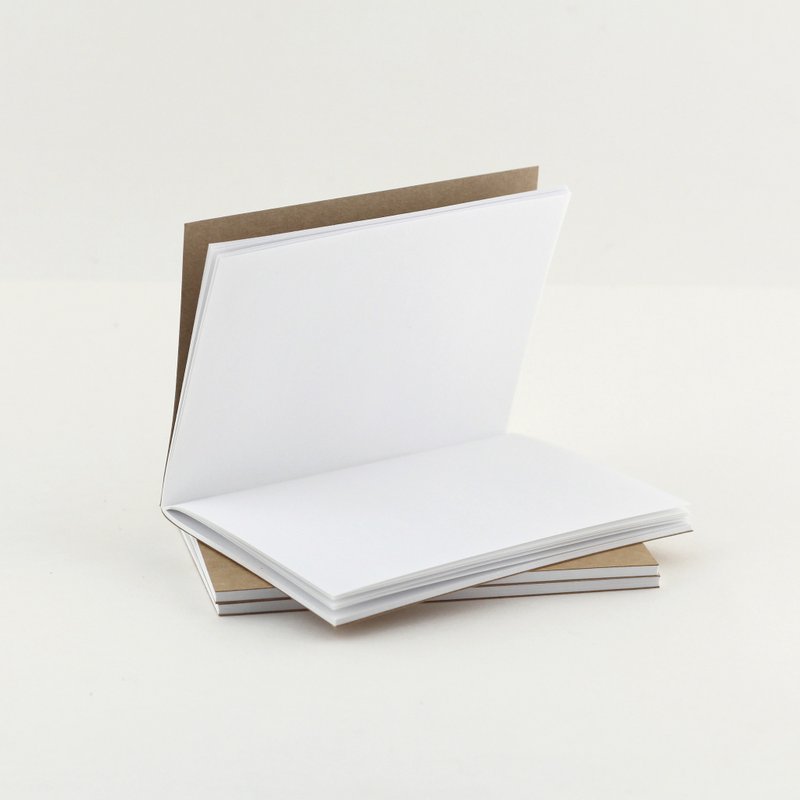 护照尺寸笔记本3入装 ( 护照夹/N2/N3mini均适用 ) - 笔记本/手帐 - 纸 卡其色