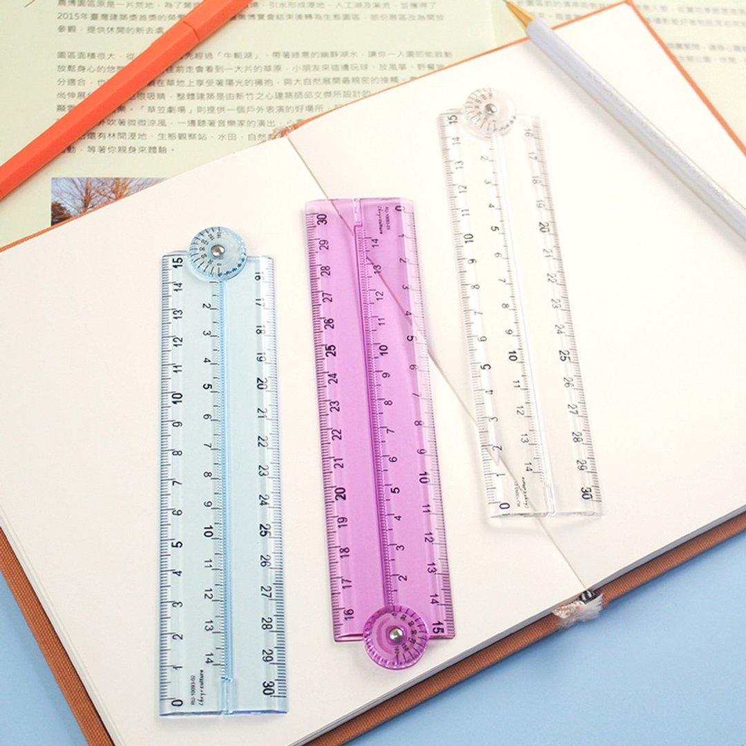 Chuyu 折叠尺/塑胶尺/测量尺/直尺/30cm - 其他 - 其他材质 多色