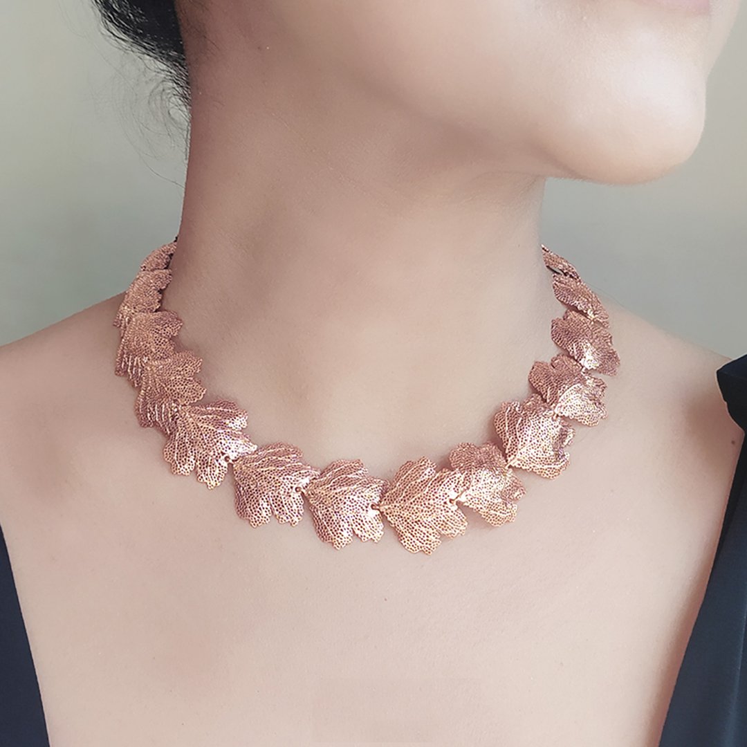 【雙11折扣】Coral Necklace Jewelry Gifts Handmade - 项链 - 其他金属 