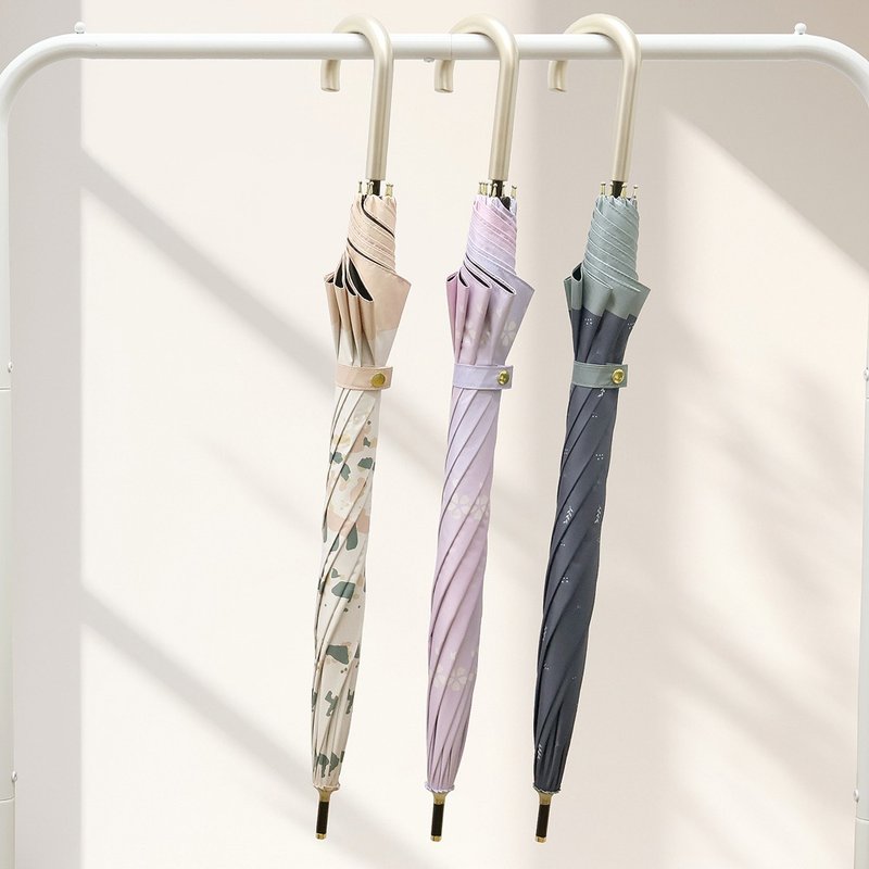 日式美学【21 寸防晒中长伞】小直伞 长直伞 雨伞 - 雨伞/雨衣 - 其他人造纤维 