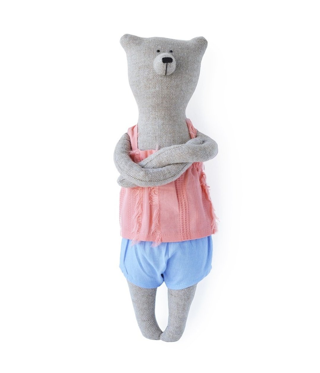 PK bears|艾蜜丽果酱熊40cm+耶诞衣礼盒 - 玩偶/公仔 - 棉 红色