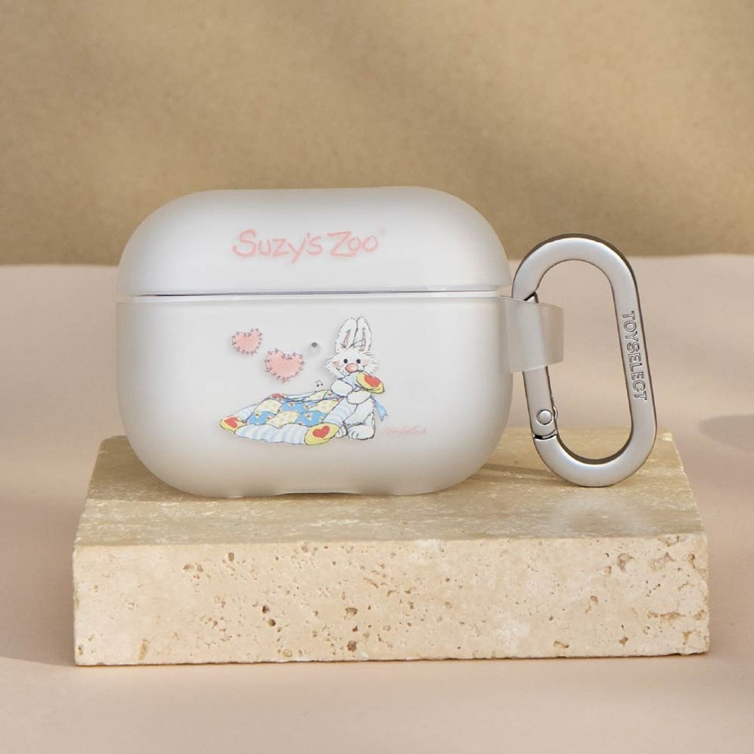 Suzy's Zoo Lulla 与小毯毯强悍防摔 AirPods 保护套 - 耳机收纳 - 塑料 多色