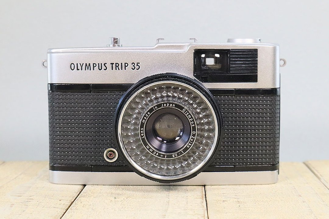 【包邮】【功能完好】老式底片相机 OLYMPUS TRIP35 S/N134368 p114 - 相机 - 其他金属 黑色