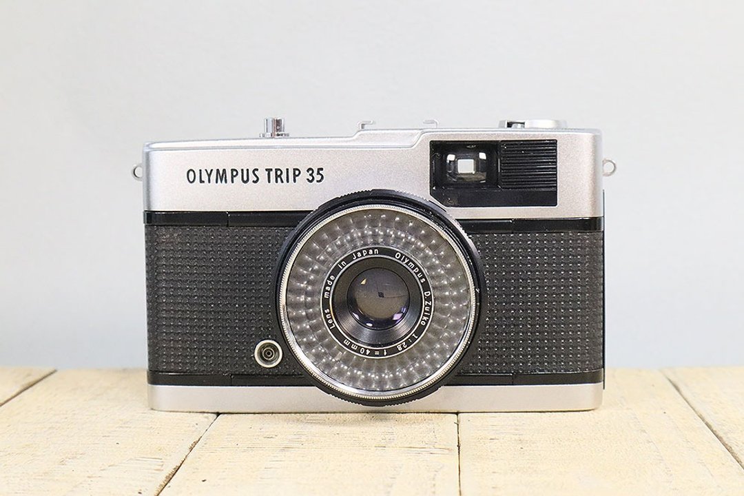 【包邮】【功能完好】复古底片相机 OLYMPUS TRIP35 S/N802177 p128 - 相机 - 其他金属 黑色