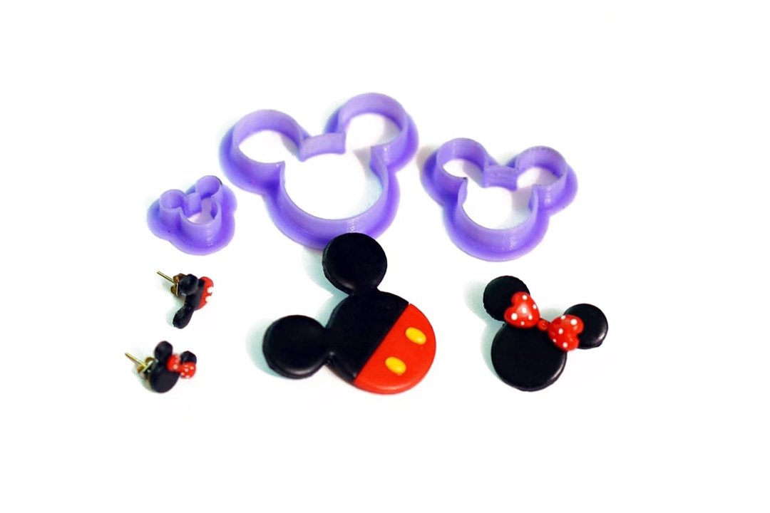 Cutter Mouse. . Polymer clay cutter. Clay Cutter Set. Clay Cutter Set. - 零件/散装材料/工具 - 塑料 