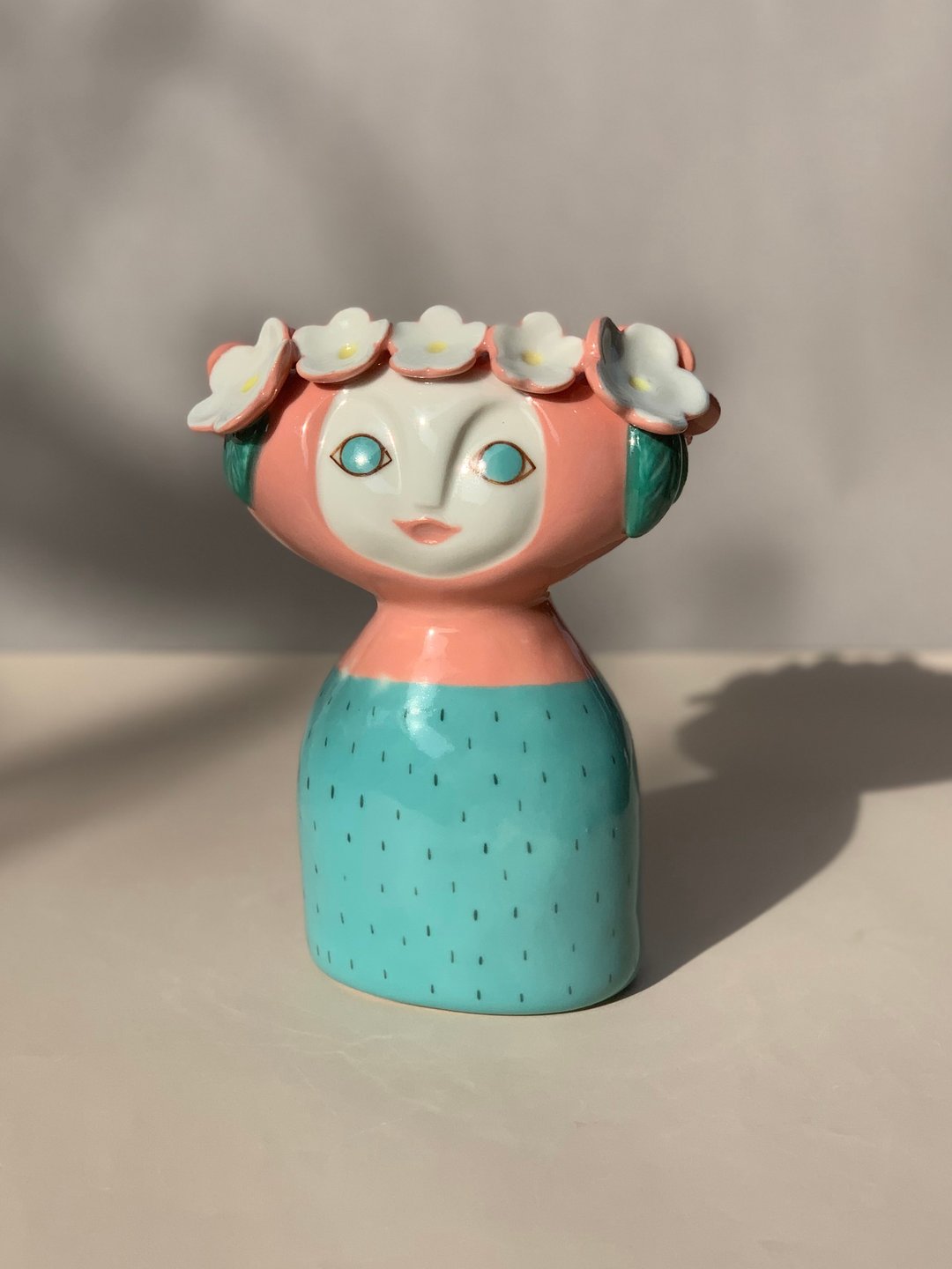 Lady Pink vase  l ceramics l May&amp;Clay Ceramics Studio - 花瓶/陶器 - 陶 粉红色