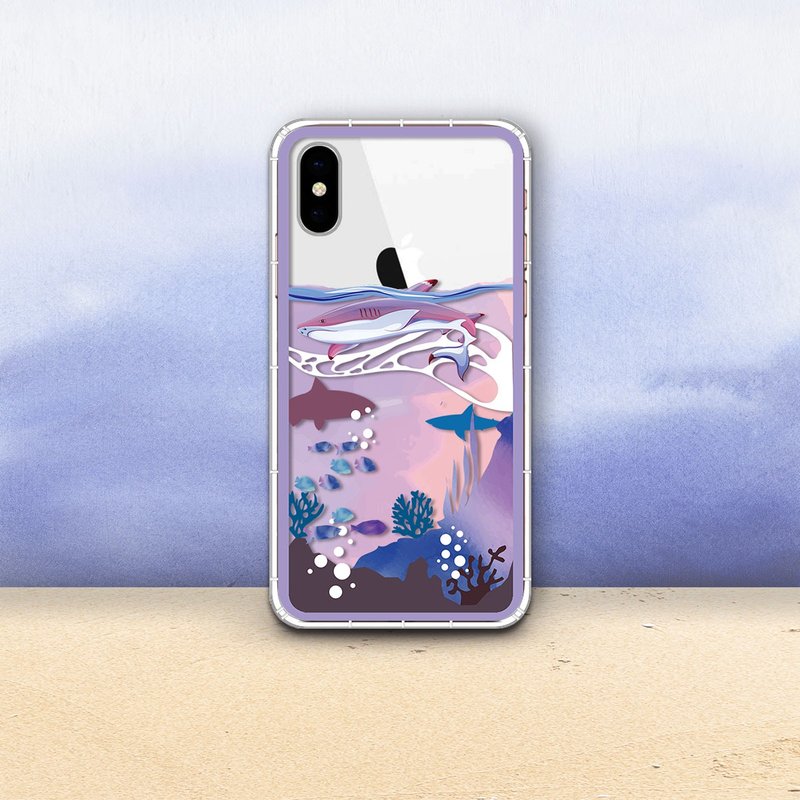 CreASEnse 立体浮雕空压壳防摔壳手机壳-支援各品牌全机种 - 手机壳/手机套 - 硅胶 多色