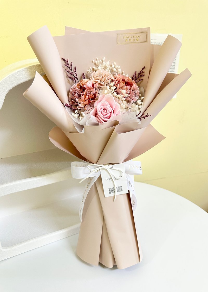 【毕业礼物】康乃馨钞票花束 售价含现金 永生花束 有钱花束 - 干燥花/捧花 - 植物．花 