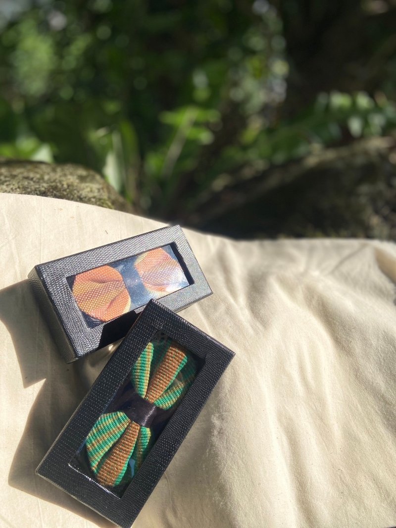 【纯手工】太鲁阁族传统编织.领结 - 领结/领巾 - 棉．麻 多色