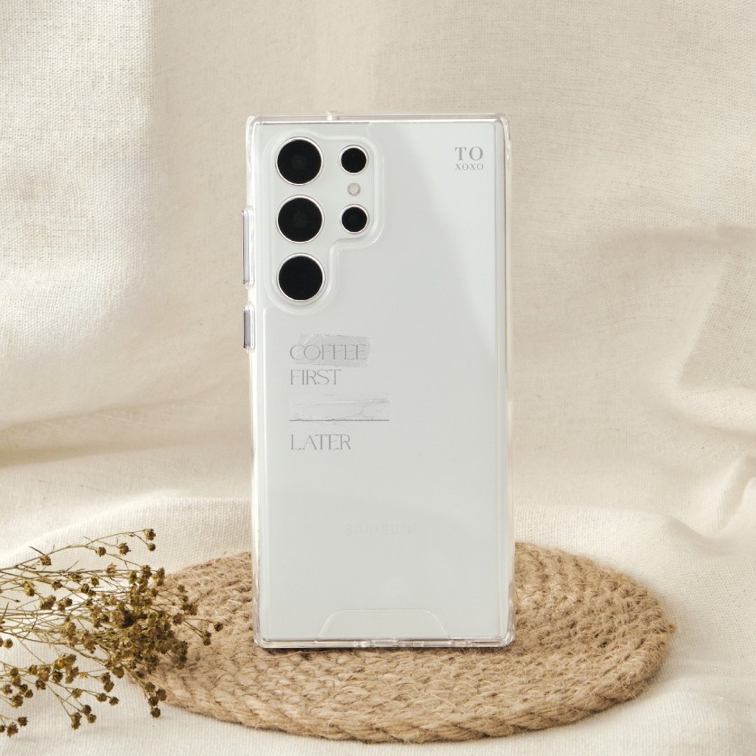 Coffee First防摔透明SAMSUNG手机壳 - 手机壳/手机套 - 塑料 多色