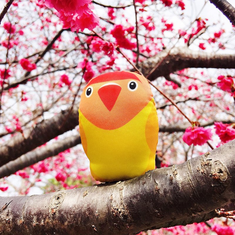 DIY手作鹦鹉 ∣ 牡丹 Lovebird · 纸镇手作材料包 - 其他 - 其他材质 黄色