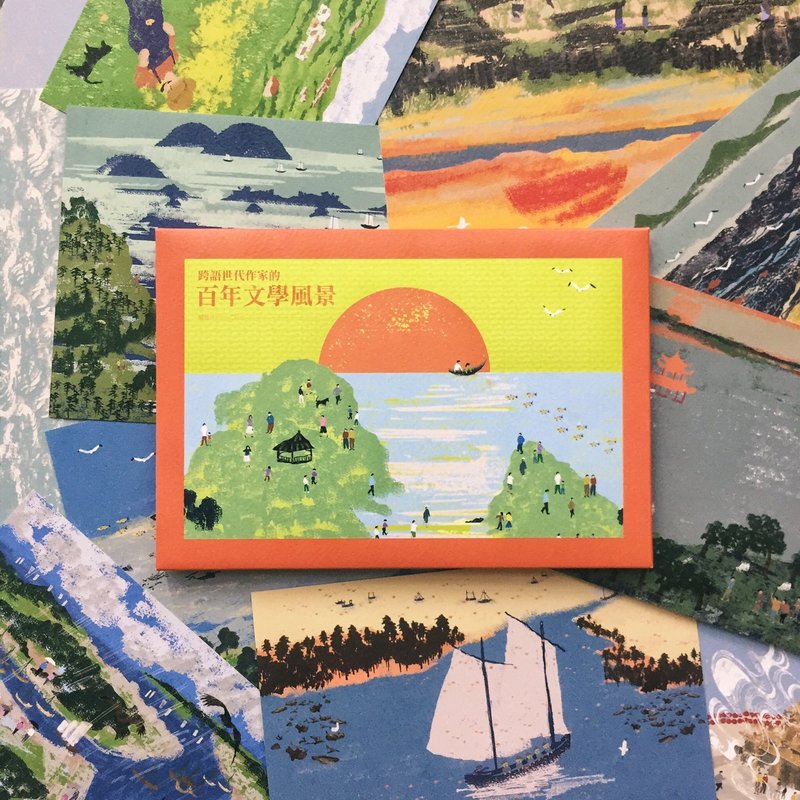 跨语世代百年文学风景明信片套装 Post Card - 卡片/明信片 - 纸 