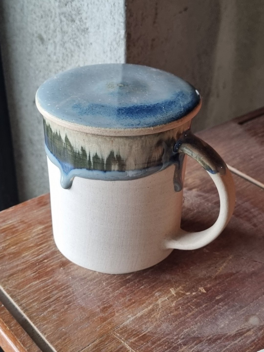 【一冬人】马尔代夫 - 渐层釉色 海洋风 陶器 陶杯 酒杯 咖啡杯 - 其他杯子 - 陶 蓝色