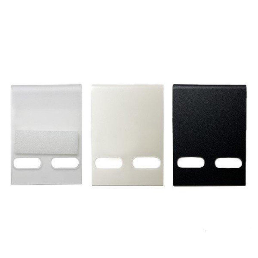 Clip-On mount 50 pieces OEM possible 3color - 收纳用品 - 塑料 黑色