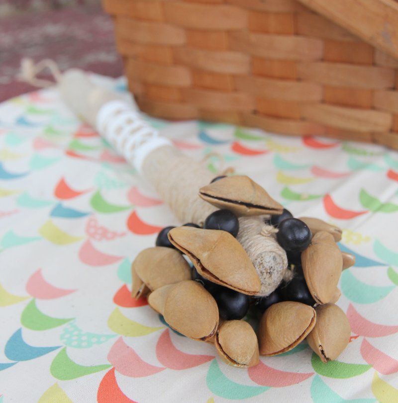 16颗黄花夹竹桃 手摇铃 天然乐器v - 其他 - 其他材质 多色