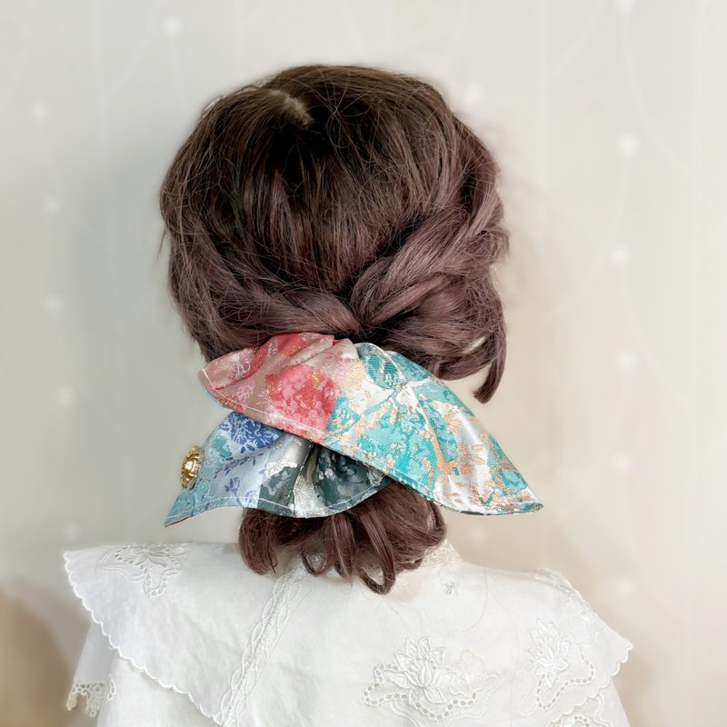 裙摆发夹 马尾抓夹 马尾夹 大肠圈 抓夹 弹夹 自动夹 鲨鱼夹 五齿 - 发饰 - 其他材质 蓝色