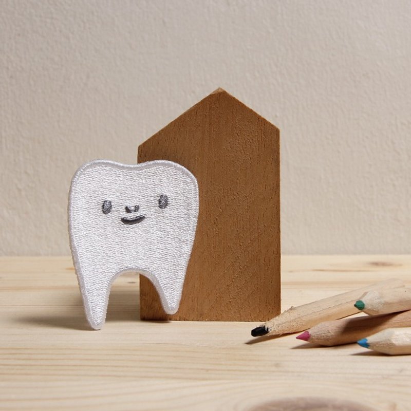 刺繡片/好呀先生 許匡匡 X 好我 so that's me 聯名插畫 - 其他 - 塑料 白色