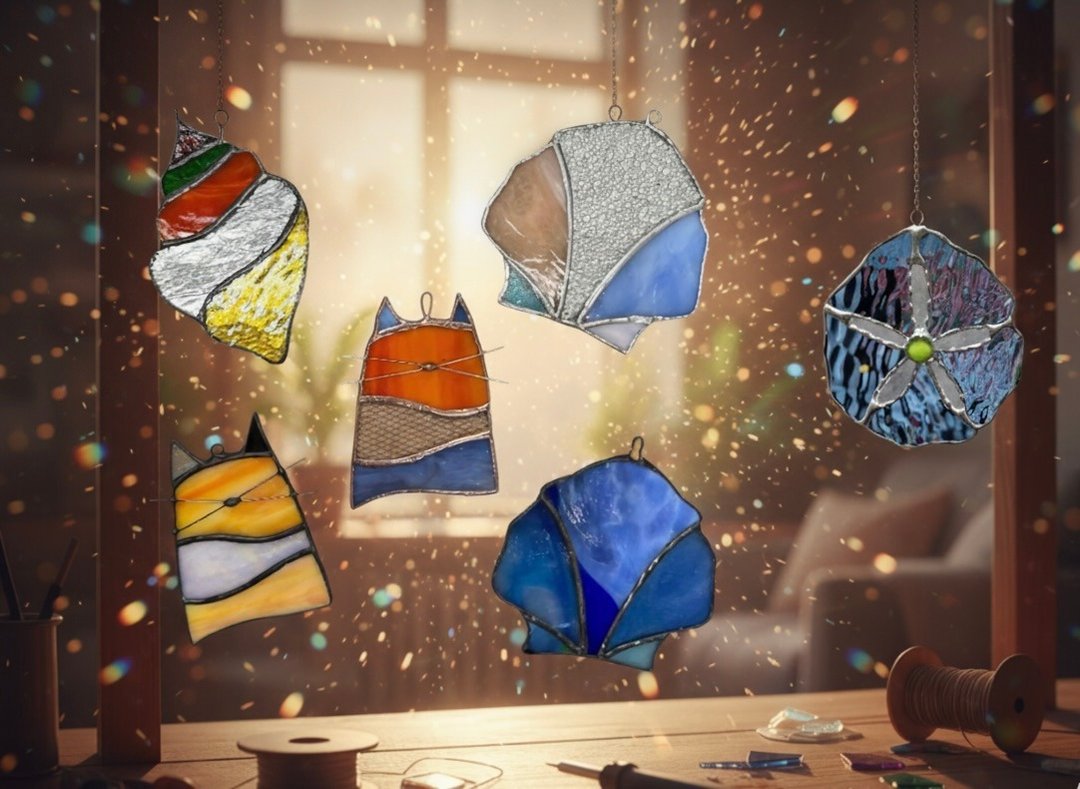 Suncatcher 阳光补手 吊饰 手作课程 - 陶艺 - 玻璃 