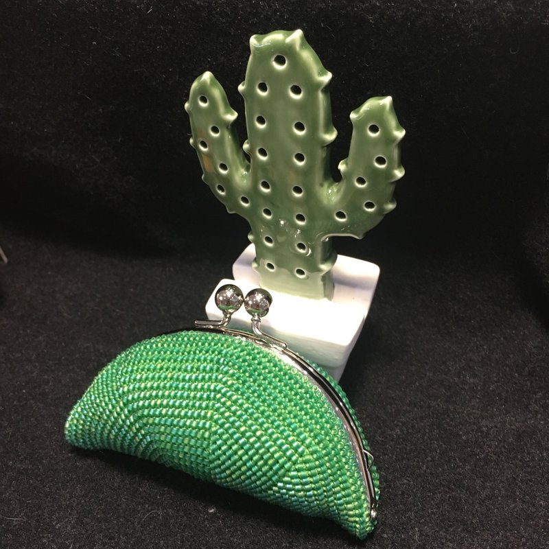 口金包--仙人掌包 - 零钱包 - 其他材质 