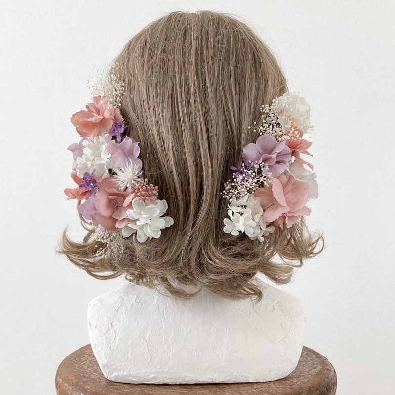 永恒之花发饰 - 发饰 - 其他材质 粉红色