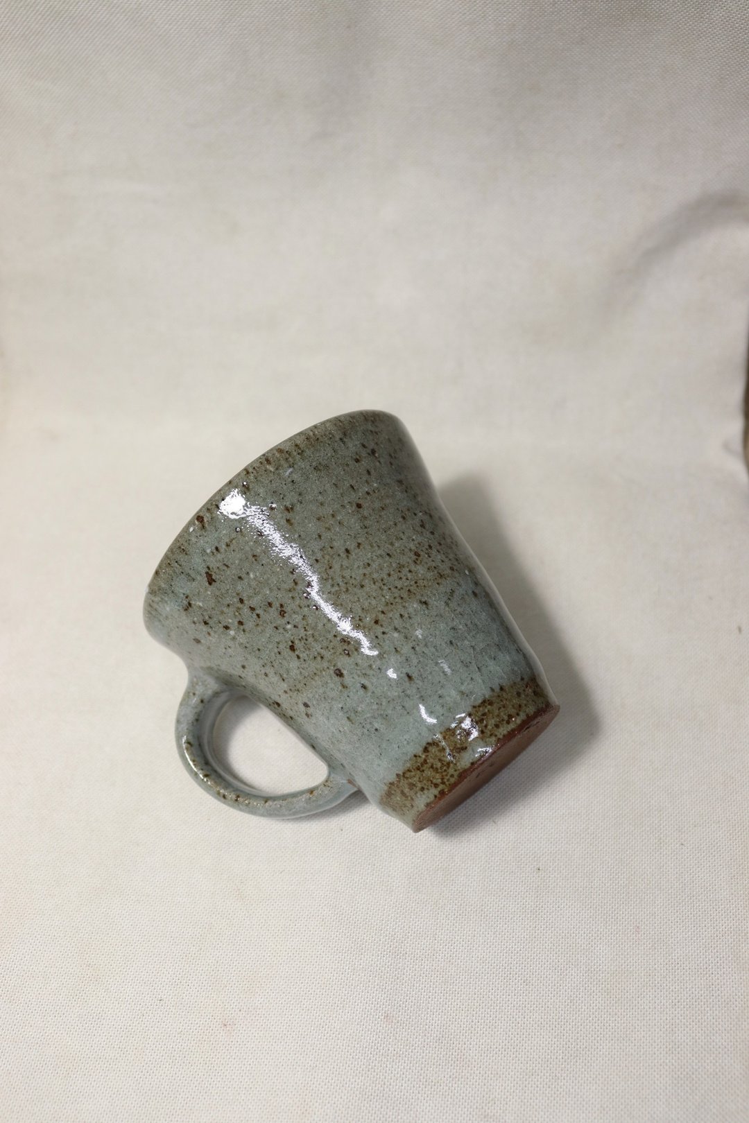 青瓷手把杯 - 咖啡杯/马克杯 - 陶 